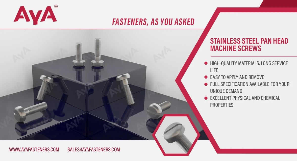 Stainless Steel Pan Head Machine Screws-DIN 85-advanatage